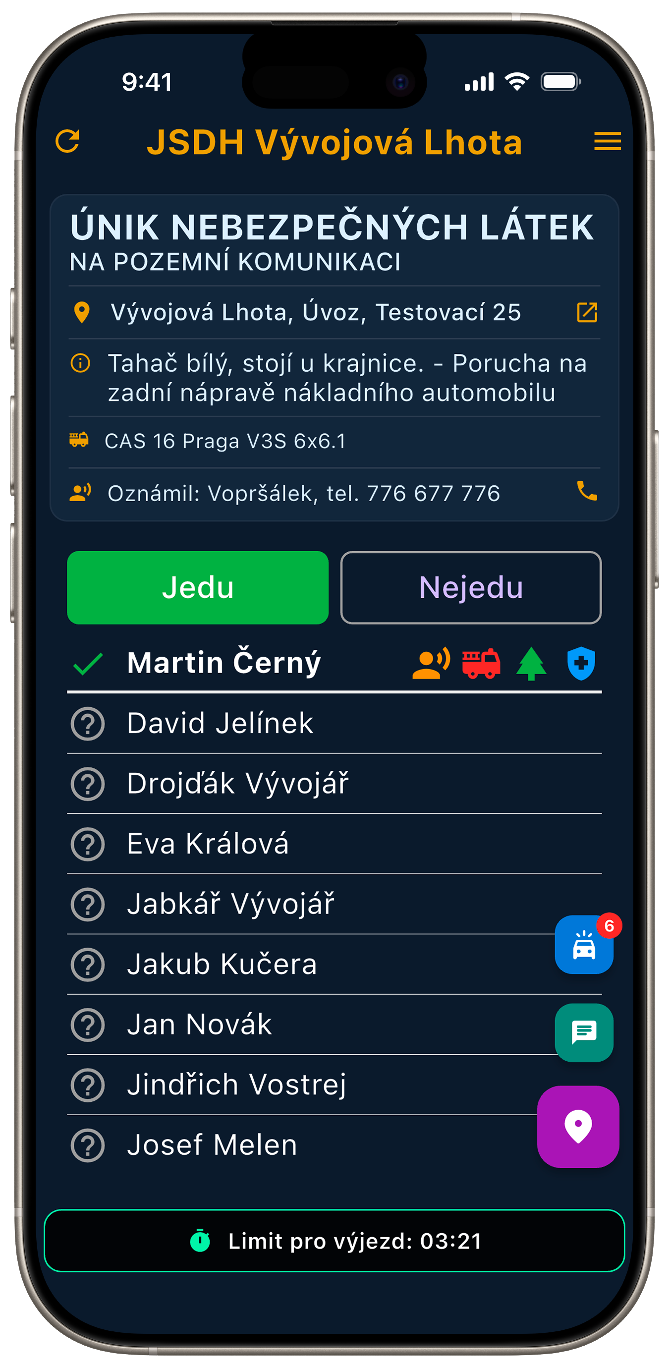 Ukázka aplikace 1