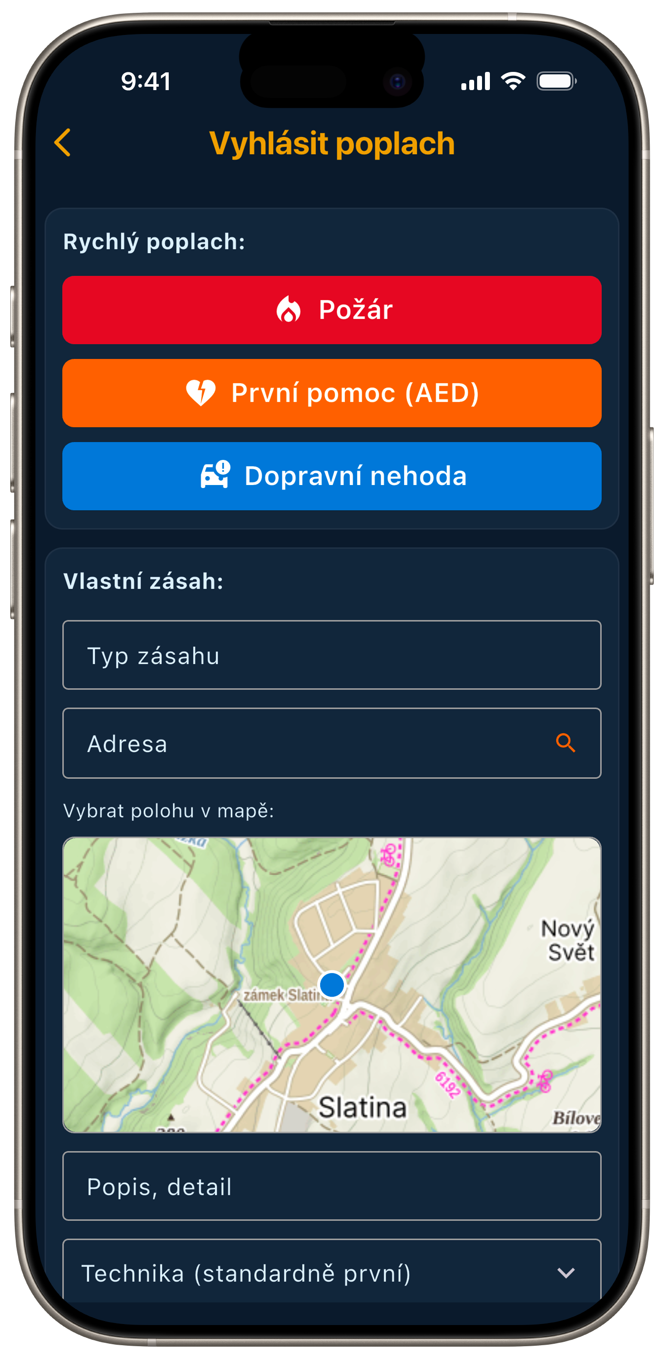 Ukázka aplikace 2
